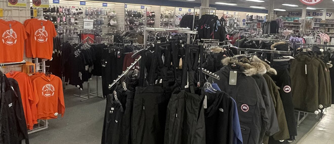 Various articles of apparel