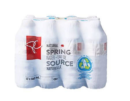 President's Choice spring water