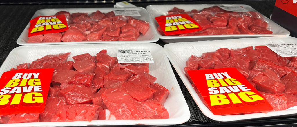 Fresh Meat in the cooler